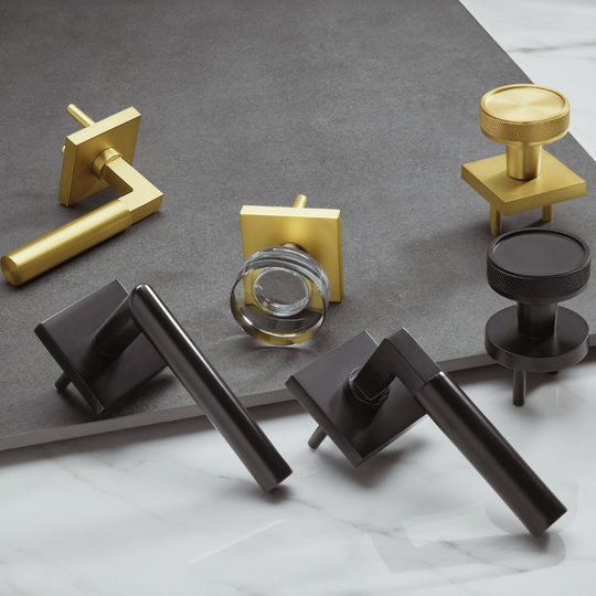 Fiji Door Knob | Satin Brass Gold | Explore Hardware – Explore