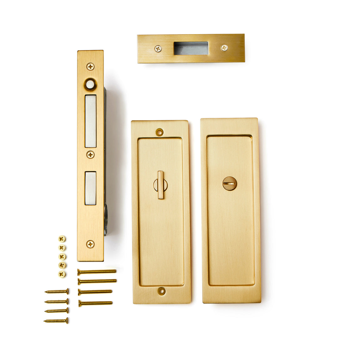 Dorēpu Preston - Privacy Pocket Door Set – Explore Hardware