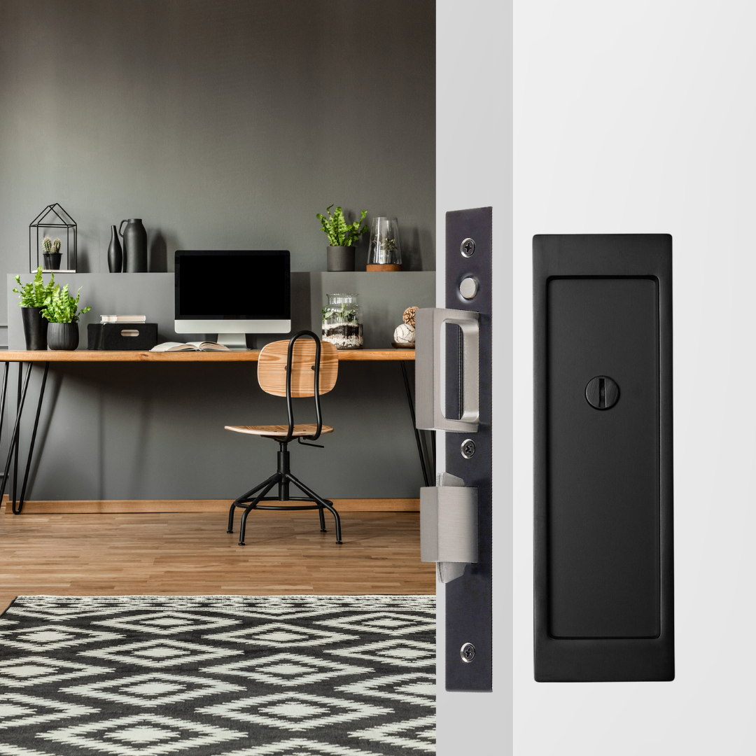 Quinton - Privacy Pocket Door Set – Explore Hardware