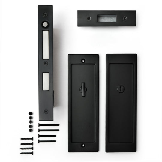 Quinton - Privacy Pocket Door Set – Explore Hardware