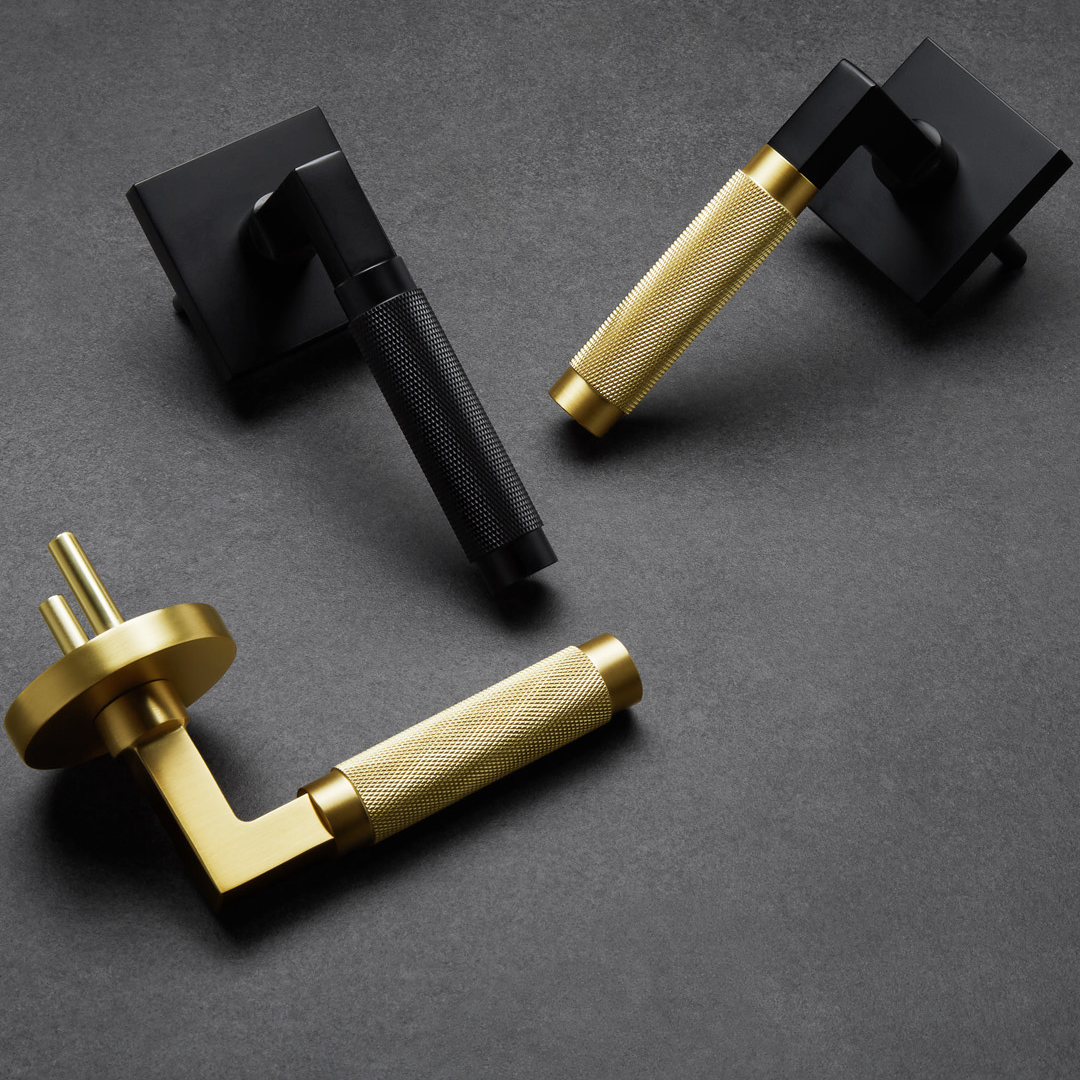 Soho Solid Metal Door Handle Lever | Matte Black | Explore