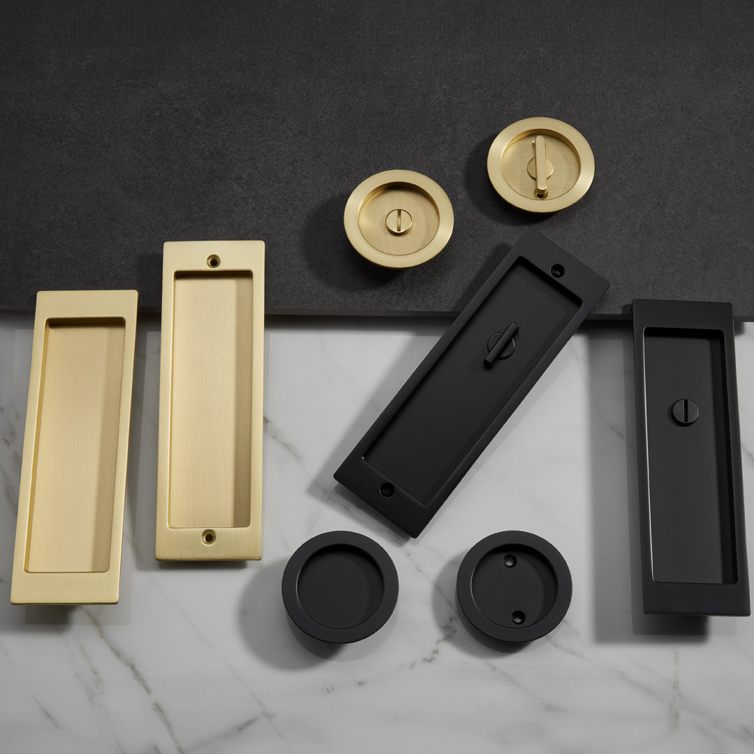 Preston - Passage Pocket Door Set – Explore Hardware